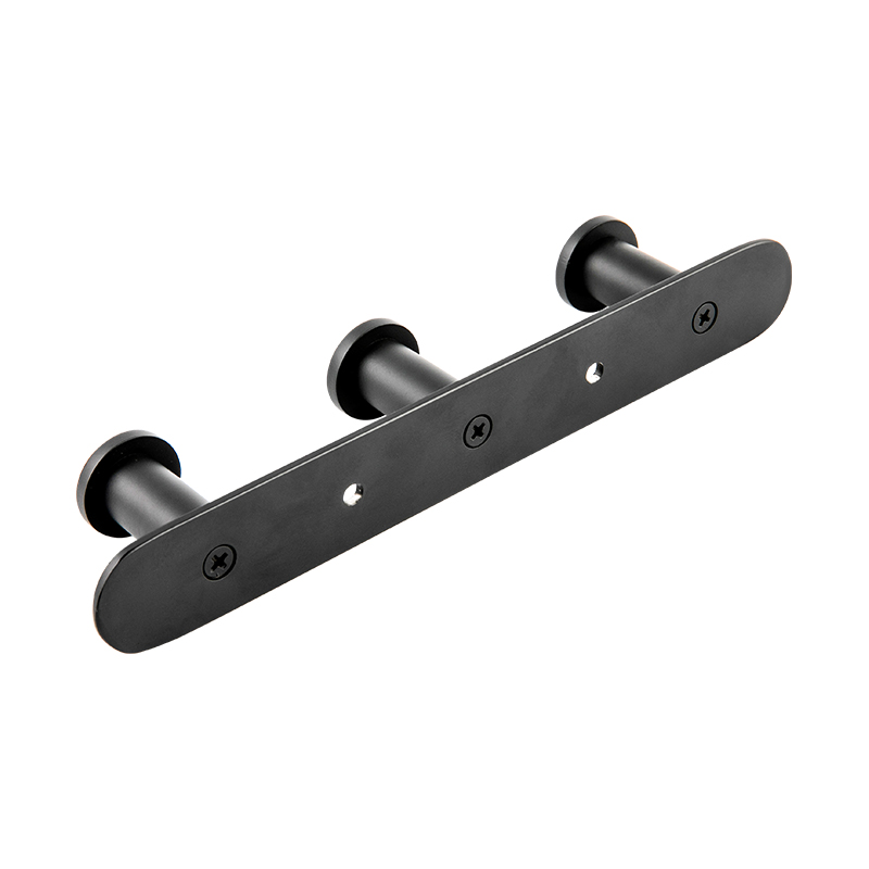 10508 Matte Black Stainless Steel Towel Hook Combination Robe Hook