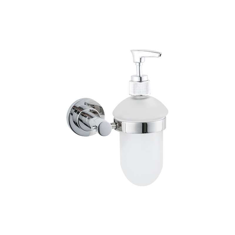11001 304 Stainless Steel＋Glass Wall Mounted Soap Dispenser