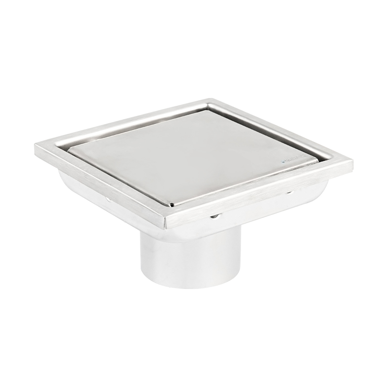 10906 304/316 Stainless Steel＋ABS Base Solid Embedded Square Floor Drain