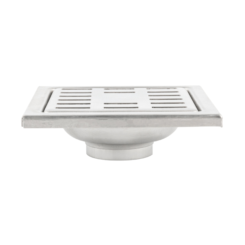 10902 Square Hole Stainless Steel Floor Drain for Toilet, Kitchen, Balcony