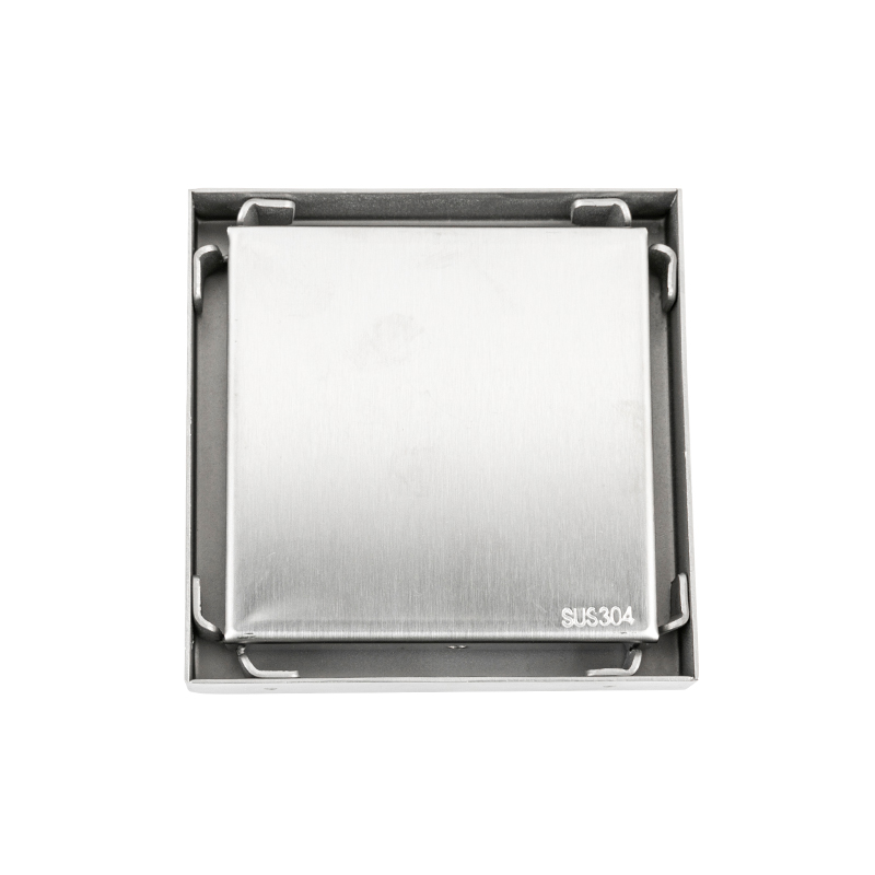 10905 Two-in-one Embedded Square Stainless Steel Floor Drain