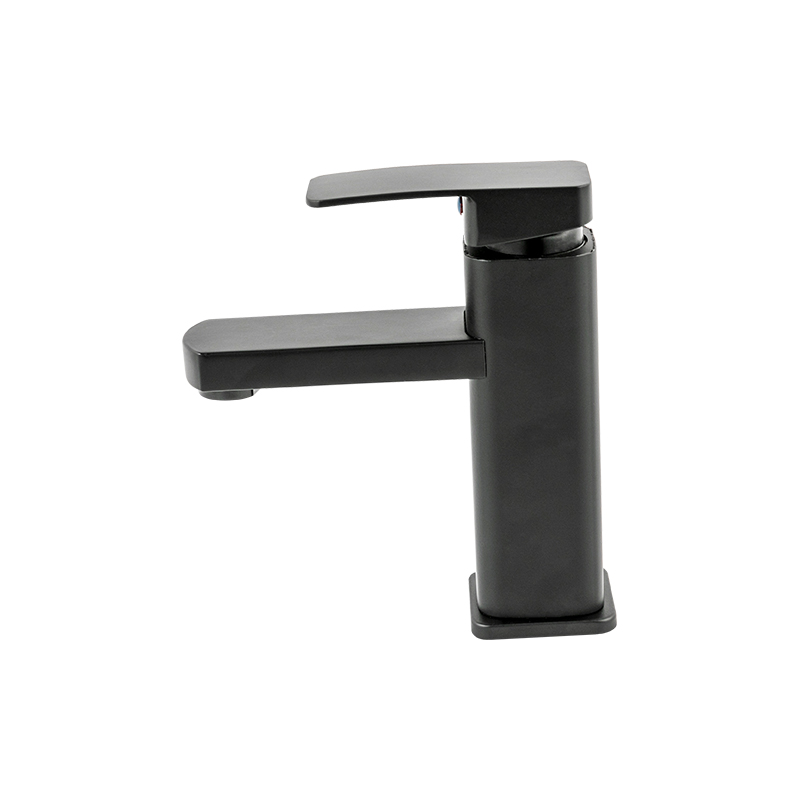 11302 Bathroom Cold And Hot Mixer Water Sink Faucet Pillar Type Basin Tap