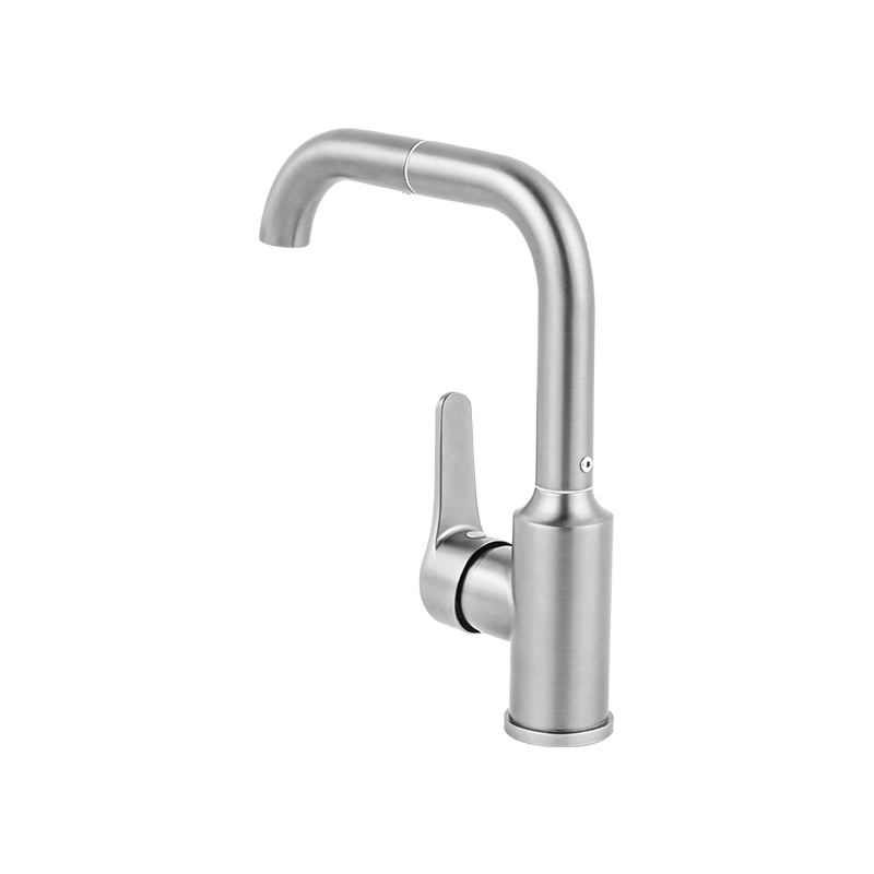 11306 Single Handle Single Hole Bathroom Faucet Pillar Type Basin Tap