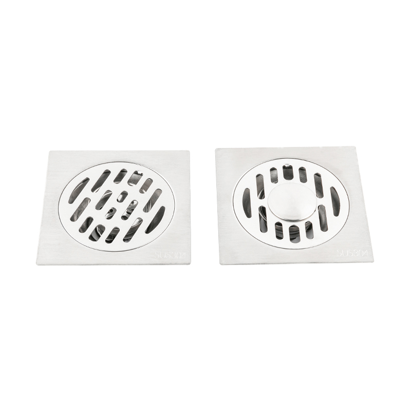 10902 Square Hole Stainless Steel Floor Drain for Toilet, Kitchen, Balcony