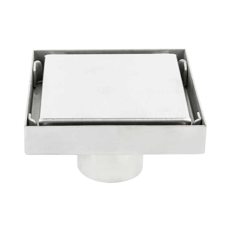 10905 Two-in-one Embedded Square Stainless Steel Floor Drain