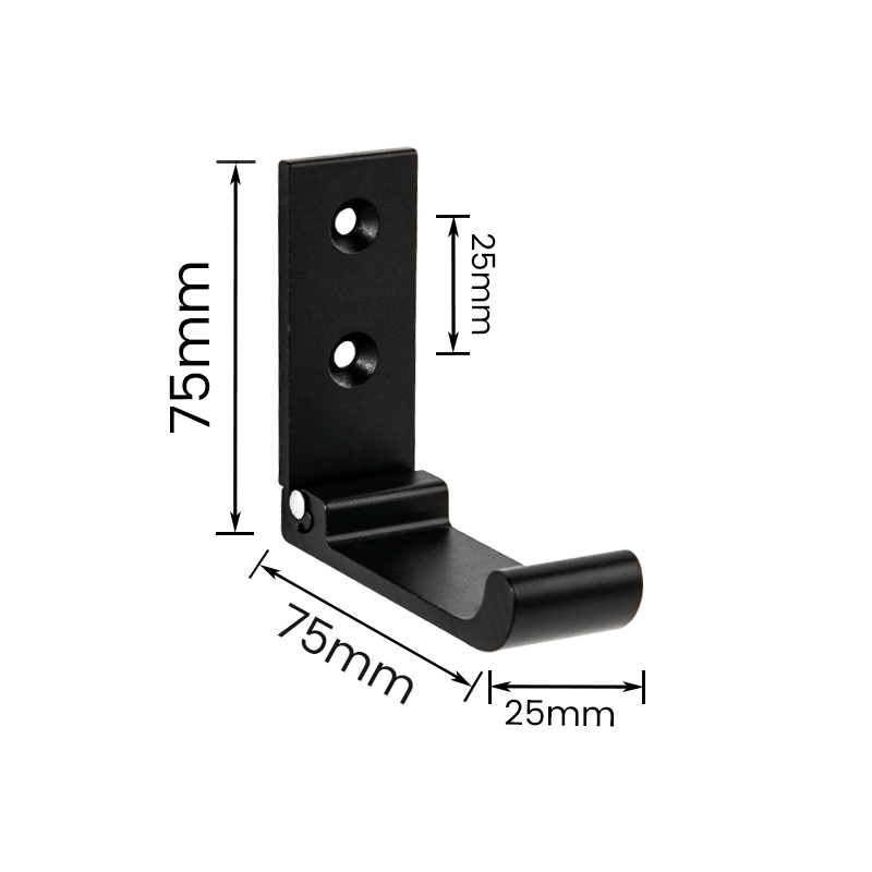 10505 Wall Mounted with Screw  Aluminum Alloy Storage Coat Hook