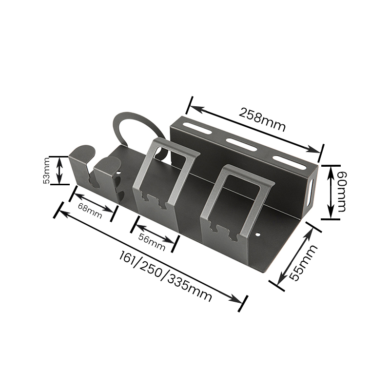 10802 Practical Toothbrush Holder Rack Cosmetics Holder for Home and Hotel