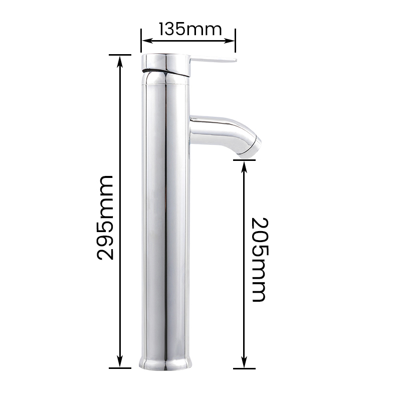 11301 Stainless Steel Mixer Sink Faucets Pillar Type Basin Tap