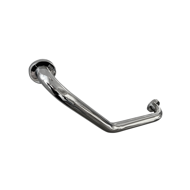 10206 L-Shaped Non-Slip Safety Handles Stainless Steel Toilet Grab Bar