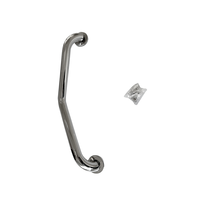 10206 L-Shaped Non-Slip Safety Handles Stainless Steel Toilet Grab Bar