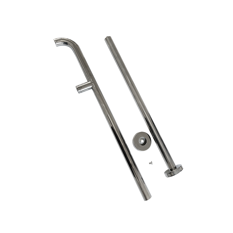 10207 304 Stainless Steel Rust Resistance Fixed Bottom Toilet Grab Bar