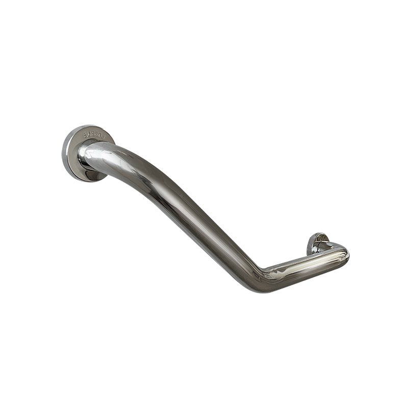 10206 L-Shaped Non-Slip Safety Handles Stainless Steel Toilet Grab Bar