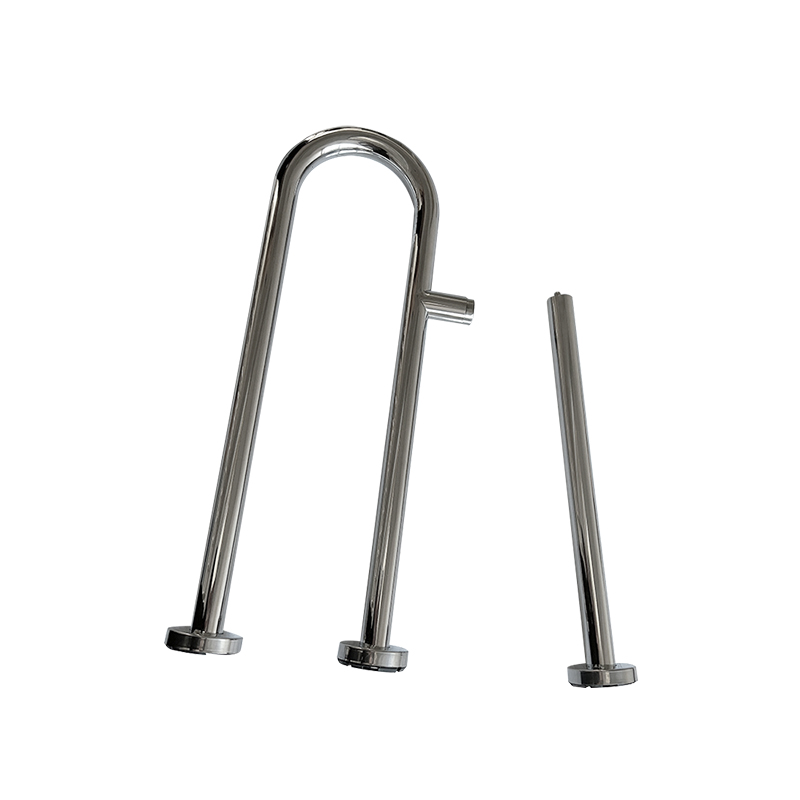 10208 Stainless Steel Anti-Slip Anti-Fall Floor Metal Grab Bar